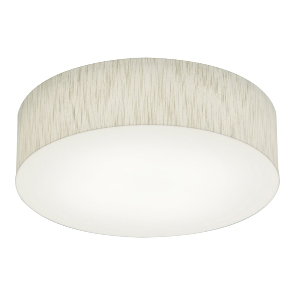 Anton 15" LED Ceiling - Jute Shade